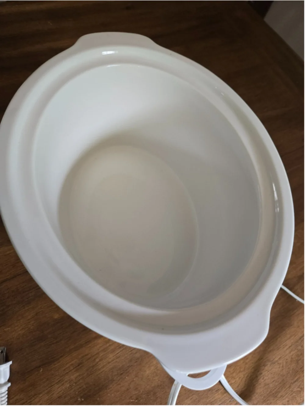 Vintage 1998 Proctor Silex Slow Cooker 4QTS Oval White - Vegetables 33375A
